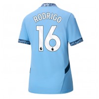 Manchester City Rodri Hernandez #16 Replica Home Shirt Ladies 2024-25 Short Sleeve